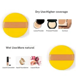 Facejewel Round Makeup Sponge With Blender image 2