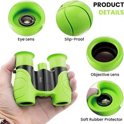 SERPLEX Kids Binoculars 8x21 High Resolution Outdoor Toy for Bird Watching and Hiking Binoculars image 5