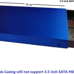 ANJO 6 GBPS Super Speed SATA HDD/SSD Casing with USB 3.0, 6TB Supporting Capacity, 2.5 inch SATA Hard Drive (HDD/SSD) Enclosure image 2