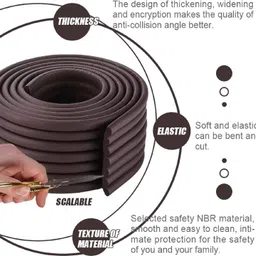 jrs traders Table Corner Protector Child Safety for Babies Toddles Kids Cover Furniture Desk image 2