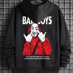 benny brooks Men Full Sleeve Graphic Print Hooded Sweatshirt-picture-19