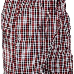 krishan gopal collection Pack of 3 Checkered Men Boxer image 4