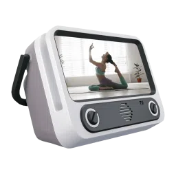 fingers My-Own-TV (MOT) 8W Portable Bluetooth Speaker (15 Hours Playtime, Ivory White) image 5