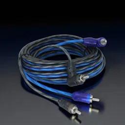 Stylewell TV-out Cable 5 Mtr 2 RCA to 2 RCA Shielded Stereo Audio Cable Dual Color Matt Finish for Home image 5