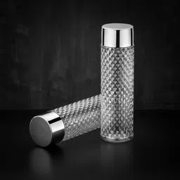 sloppy Round Diamond 6PCS Premium Water Fridge Bottles (Set Of 6) 1000ml Bottle 1000 ml Bottle image 2