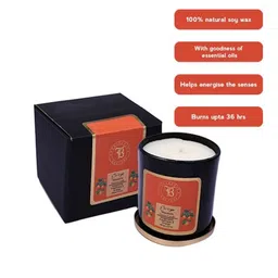 Fragrance & Beyond Black & White Aromatherapy Energising Soy Candle image 2