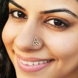 Goldnera Brass-Plated Stud Nosepin-picture-20