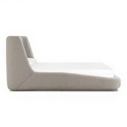 casagold Serenity Curve King Sized Bed | Boucle With Hydraulic Storage image 5