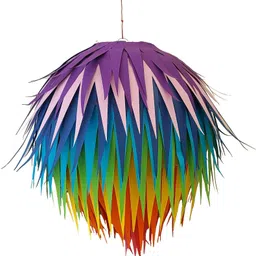 Designers Collection Paper Lanterns Multicolor Paper Hanging Lantern-picture-14