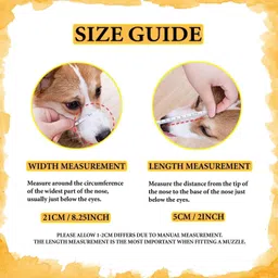aomnistore Adjustable Plastic 3No Muzzle for Small Dog Mouth Cover Lightweight, Comfortable Small Other Dog Muzzle image 3