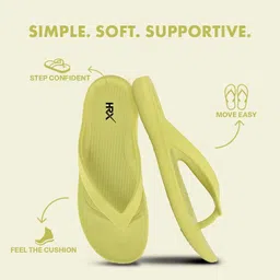 hrx by hrithik roshan Ultra-Lightweight & Flexible EVA Slip-On for All-Day Comfort Women Slippers image 2