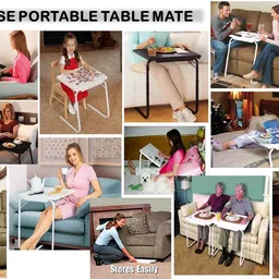 dozzer Plastic Portable Laptop Table image 5