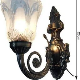shri asha antique Uplight Wall Lamp Without Bulb image 2
