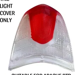 y retail Upper glass cover only. Tail Light Motorbike Halogen for TVS (12 V, 2 W)-picture-15
