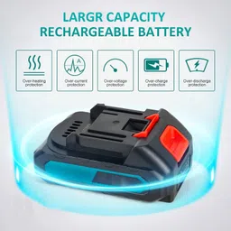 voltegic ES-03 48V 4Inch Rechargeable Electric Chain Saw Cordless Cordless Chainsaw image 4