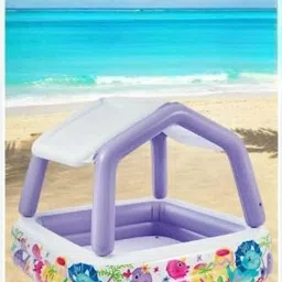 kindertales Sun Shade inflatable children's(IND*92235) pool Inflatable Swimming Safety Tube-picture-19