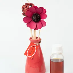 auradecor Rose Diffuser Set, Aroma Oil image 4