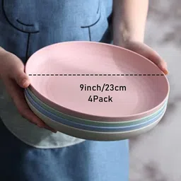 snowkitch SK-NBD_WS_C_PLATE_RND_MID_23CM (PISS 04) Rice Plates image 4