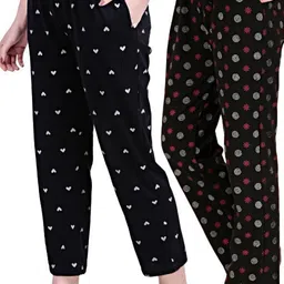 pstenterprises Pack of 2 Daily Use Women Pyjama-picture-28