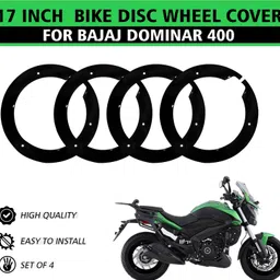 17 Inch PRO Disc Wheel Cover For Bajaj Dominar 400 Front Back Wheel Cover Bike Fairing Kit-image-4