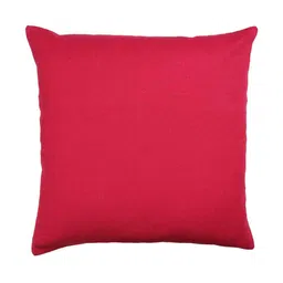 jamio firati Pink Solid Cotton 20 x 20 Inches Cushion Covers (Set of 2) image 2