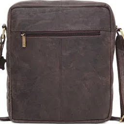 wildhorn Brown Men Messenger Bag Leather Sling Messenger for Men image 3