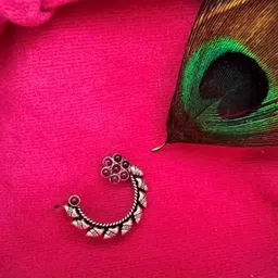 Arte Jewels Oxidised Nosepin-picture-19