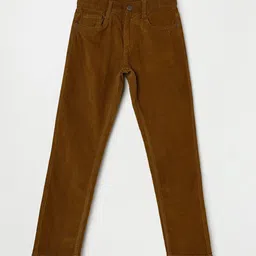 Fame Forever by Lifestyle Boys Brown Regular Fit Trouser-picture-39