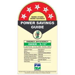 O GENERAL Advanced Hyper Tropical Rotary 1.5 Ton 5 Star Inverter Split AC (Copper Condenser, ASGG18CGAA-B) image 2