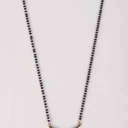 Niscka Gold-Plated Stones and Beads Studded Mangalsutra image 2