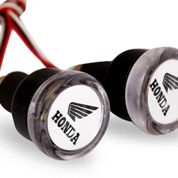 deviant buzz Universal Handle Bar Light For All Honda Bikes & Scooty (orange) Bike Handlebar Weights-picture-16