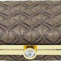 ailtino Party Brown Clutch image 4