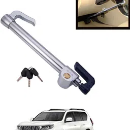 maties Anti-Theft Heavy Duty Car Steering Wheel Lock with Clutch Brake Pedal Lock 174 Gear Lock-picture-13