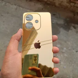 TWROP OPPO A3X 5G ACRYLIC MIRROR APPLE LOGO. Mobile Skin-picture-19