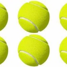 sssn Cricket Tennis Balls Green Pack of 6 Cricket Tennis Ball Tennis Ball-picture-23