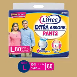 lifree Extra Absorb Diaper Pants Unisex Adult Diapers - L-picture-25