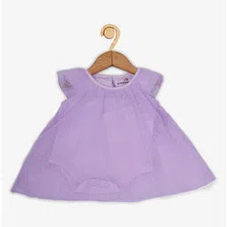Creative Kids Girls Lavender A-Line  Romper Mini Dress-image-37