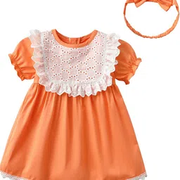 StyleCast Girls Round Neck A-Line Dress-picture-16