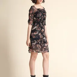 TOOCHKI Paisley Print Georgette A-Line Dress image 2