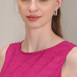 U.S. Polo Assn. Women Fuchsia A-Line Dress image 3