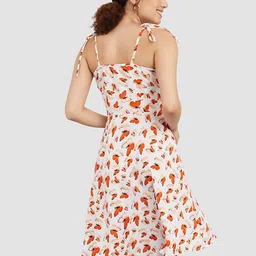 Styli Conversational Printed Empire Dress image 4