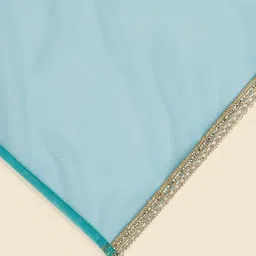 AKKRITI BY PANTALOONS Girls Round Neck Embroidered Sequined Detailed A-Line Dress image 5