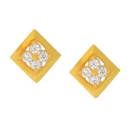 BHIMA Jewels 22K Hallmark 916 Purity Yellow Gold Stone Stud-picture-14