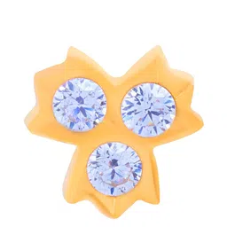 BHIMA 22K BIS Hallmark (916) Yellow Gold Stone designer Nosepin-picture-34