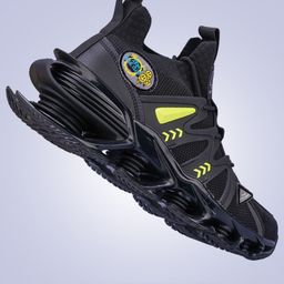 Atom Men Textured Mesh Basics Sneakers-picture-1