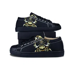 KobSook Women Printed Lace Up Sneakers-picture-10