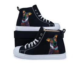 KobSook Women Printed High Top Sneakers image 1