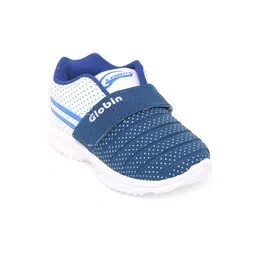 CHiU Unisex Kids Blue Woven Design Slip-On Sneakers-picture-28
