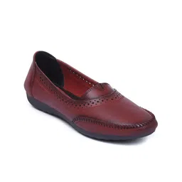 Zoom Shoes Women Textured Lightweight Comfort Insole Leather Slip-On Sneakers-picture-33
