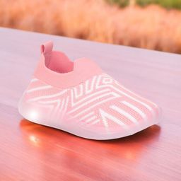 Lil Lollipop Kids Round Toe LED Sneakers-picture-4